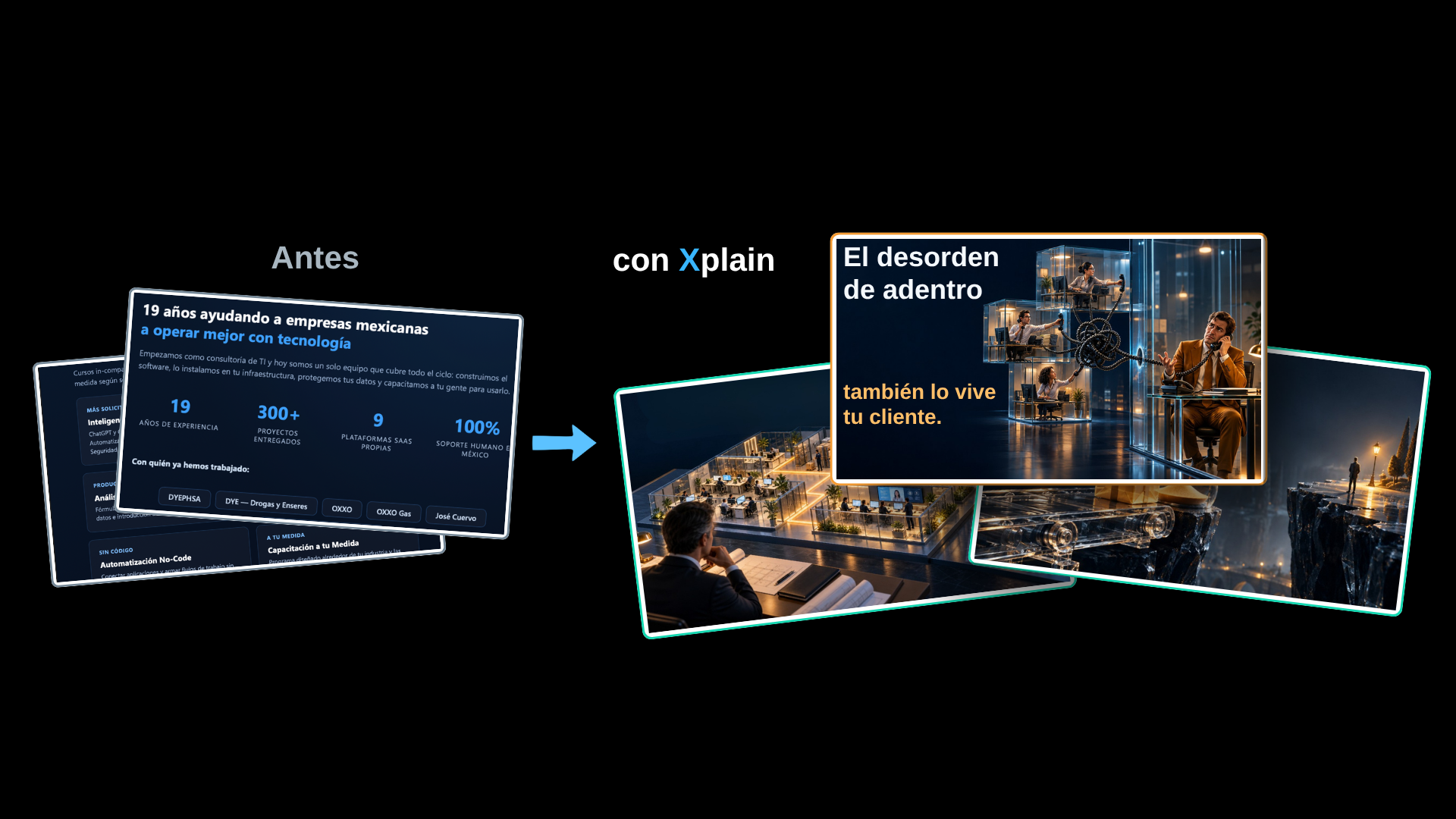 Caso de éxito anónimo de comunicación comercial para empresa de tecnología B2B
