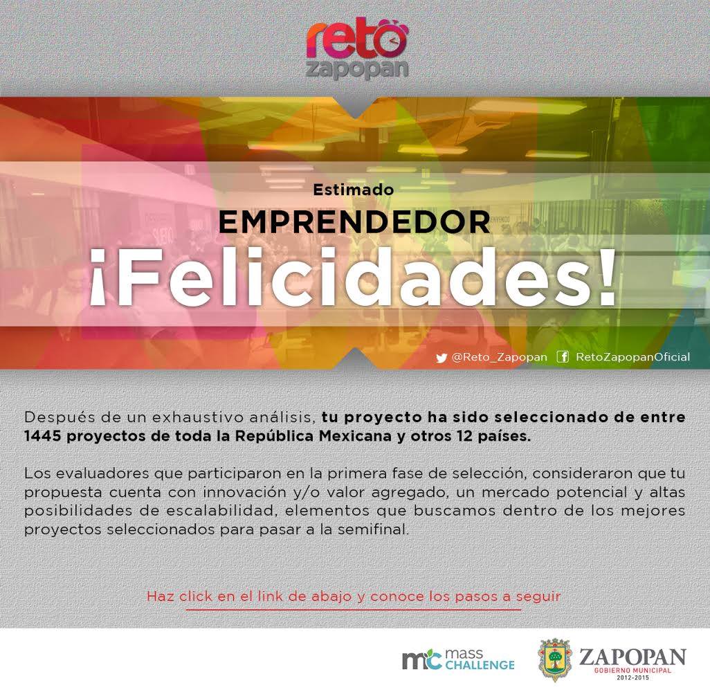 Reto Zapopan: evidencia de selección de Carlos Matiella / Fric Martínez en Reto Zapopan, 2014.